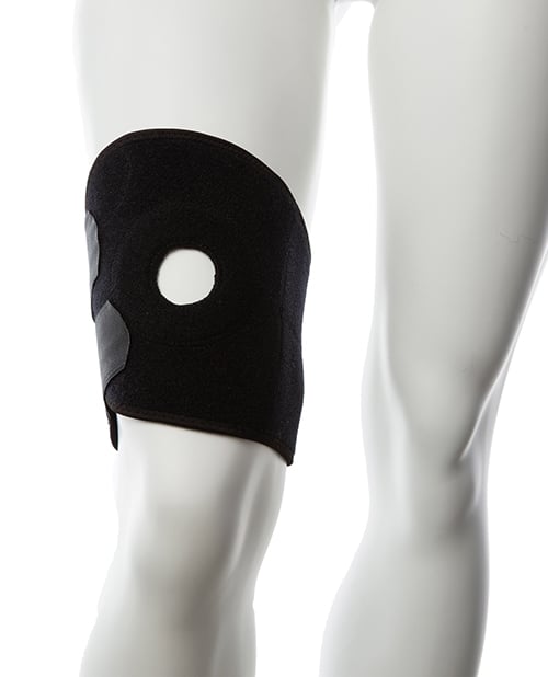 Gender Fluid - Harness Strap-On Padded Thigh Rider S-L (Hitam)