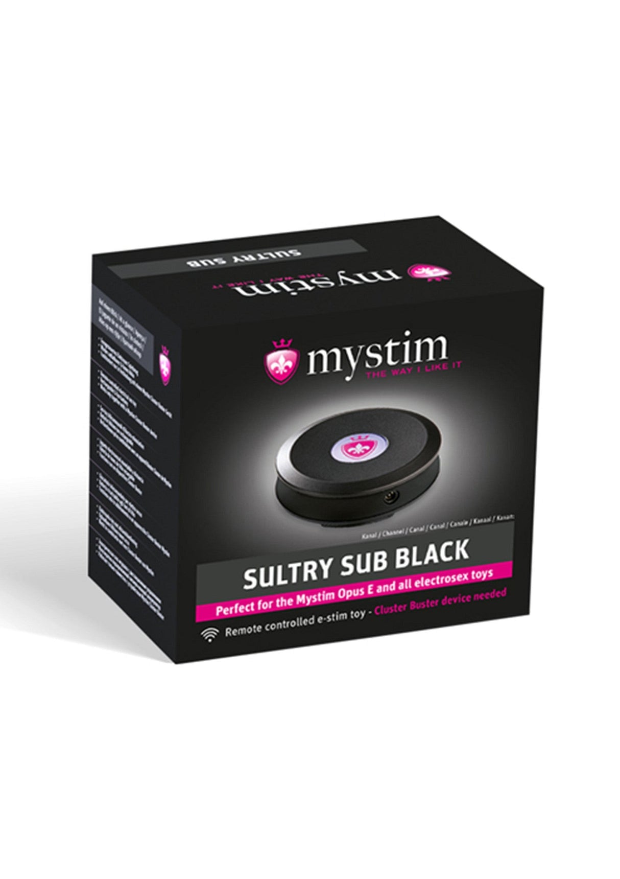 Mystim - Sultry Subs Receiver Channel 3 eStim Toy
