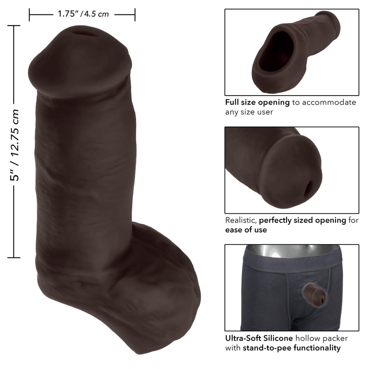 CalExotics - Packer Gear STP Packer Silikon Ultra-Lembut 5 Inci