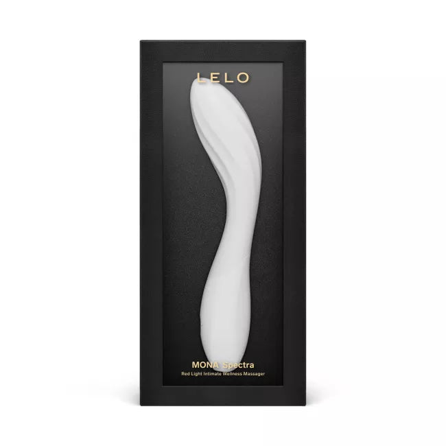 LELO - Mona Spectra App Controlled Red Light G Spot Vibrator (White)