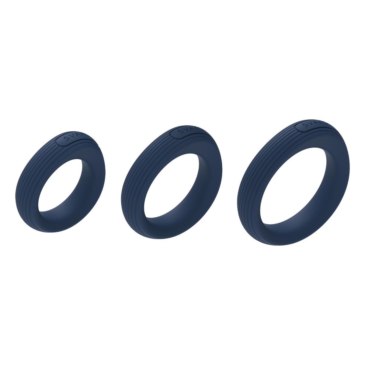 Svakom - Triooo Silicone Cock Ring Set of 3