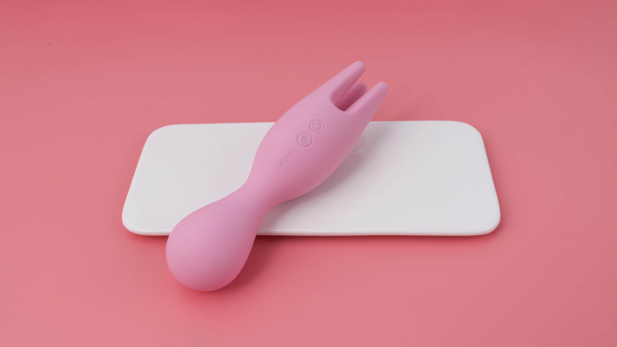 Svakom - Nymph Vibrator Pasangan dengan Jari Berputar