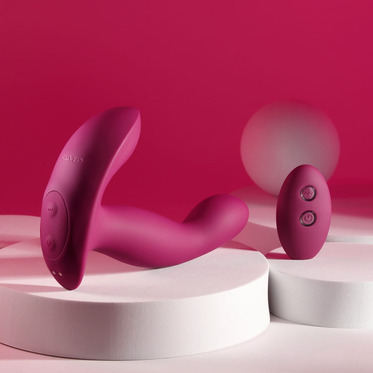 Evolved - Come On Over Vibrator G-Spot Isi Ulang dengan Kendali Jarak Jauh (Merah)