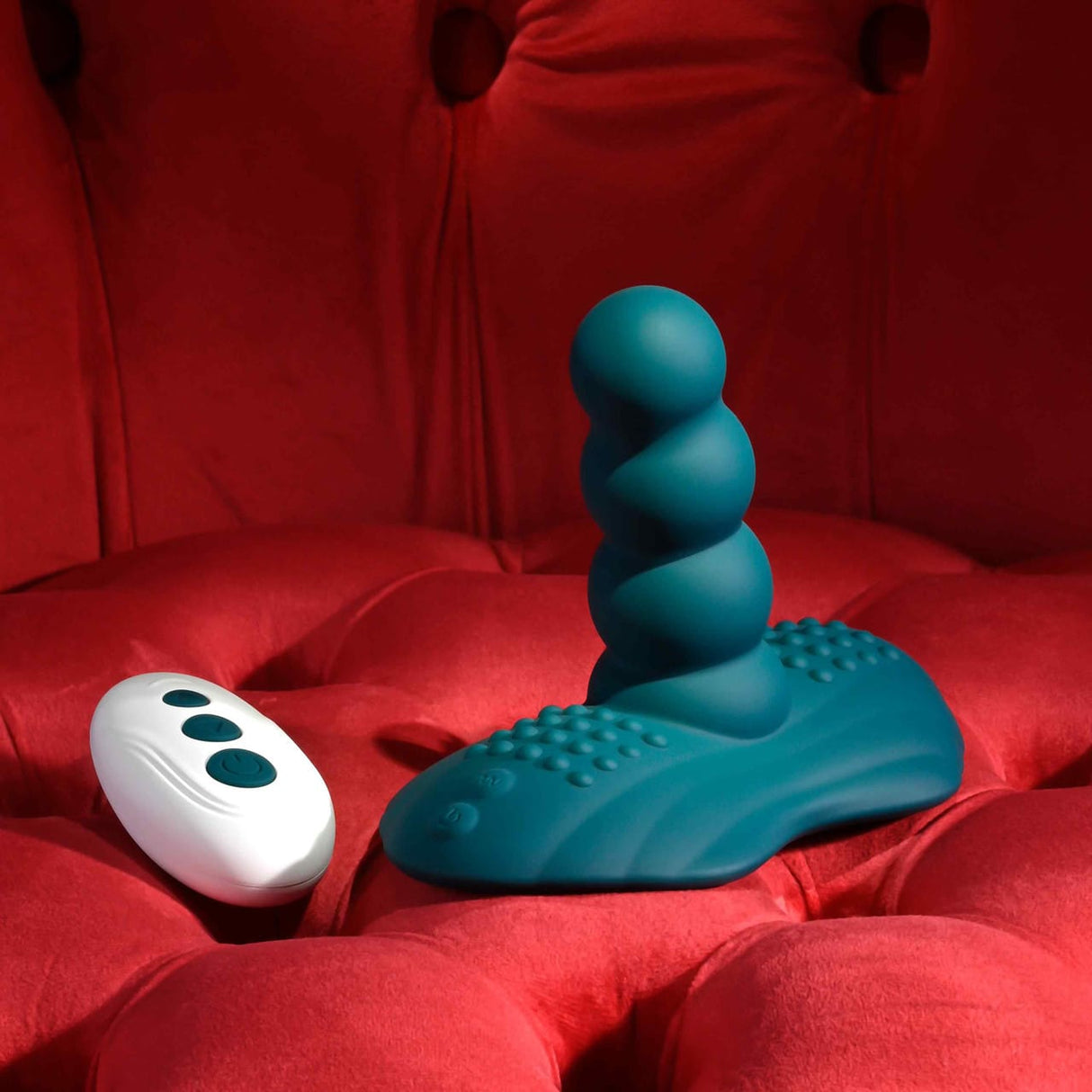Playboy - Vibrator Kendaraan Mainan yang Dikendalikan Jarak Jauh Have A Seat (Hijau)