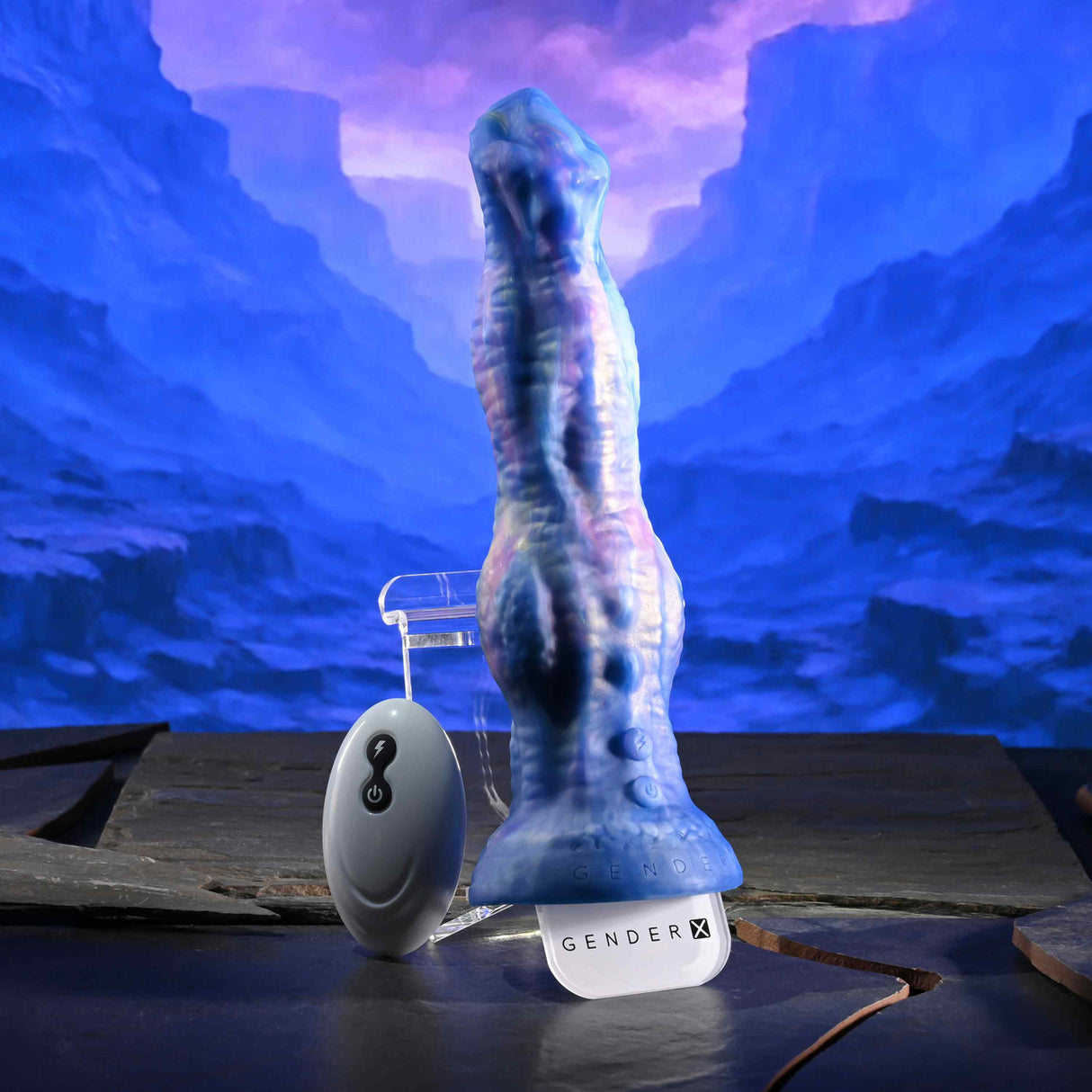 Gender X - Dildo Fantasi Dorong dengan Kendali Jarak Jauh Wildest Dreams (Beragam Warna)