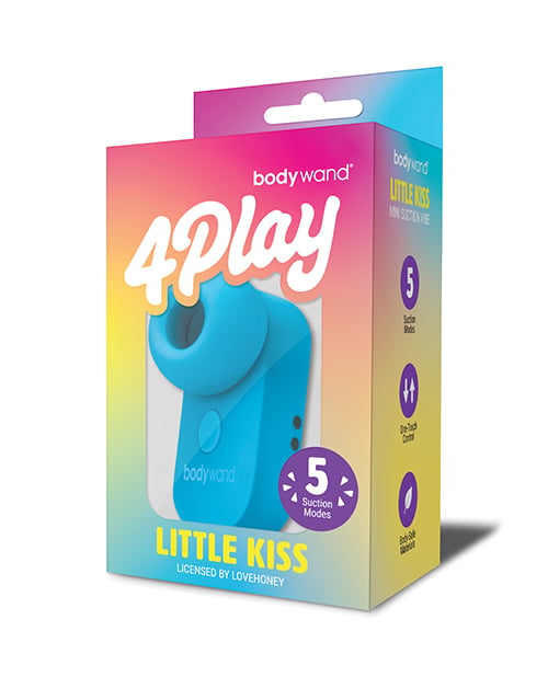 Bodywand - 4 Play Little Kiss Vibrator Klitoris (Biru)
