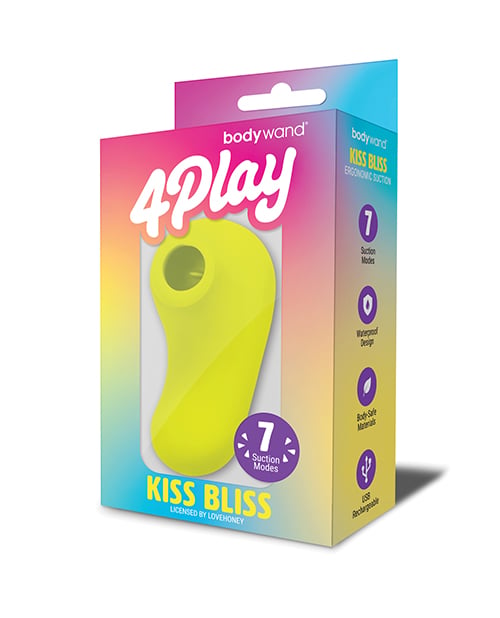 Bodywand - 4 Play Petite Bliss Vibrator Klitoris (Kuning)