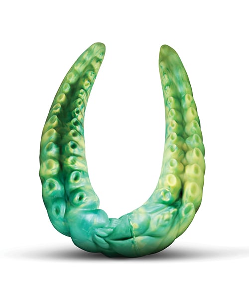 XR Brands - Creature Cocks Dual Kraken Silicone Double Dildo (Green) XR1107 CherryAffairs