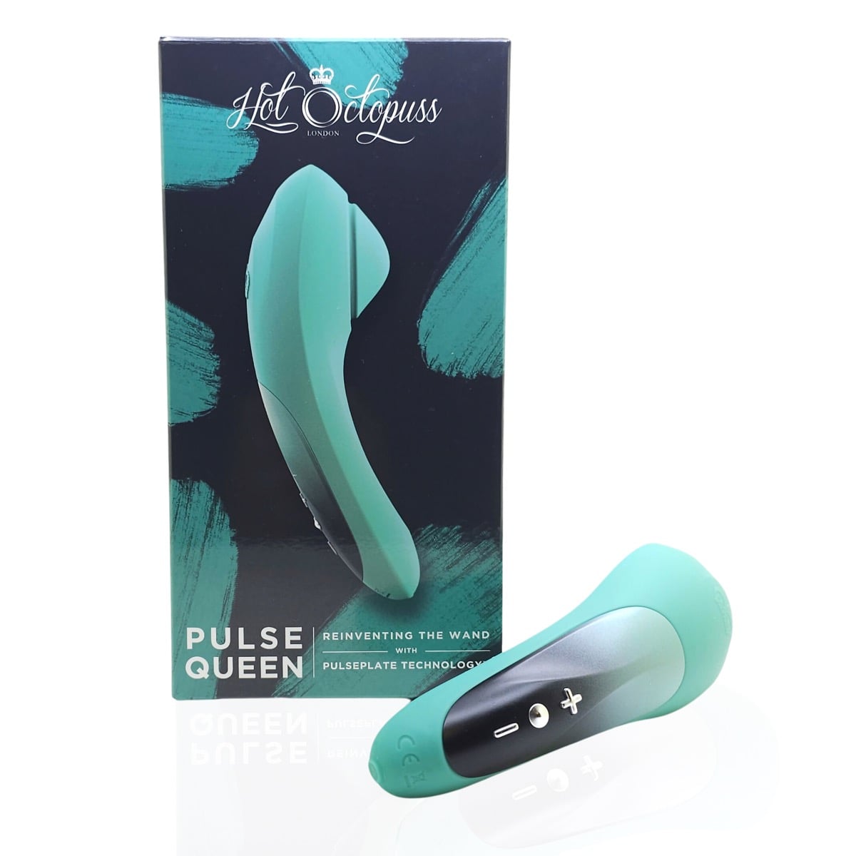 Hot Octopuss - Pemijat Tongkat Berosilasi Pulse Queen (Biru)