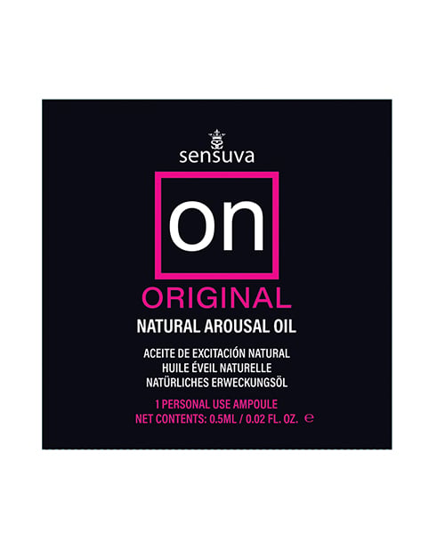 Sensuva - ON Original External Arousal Oil Ampoule ā product image