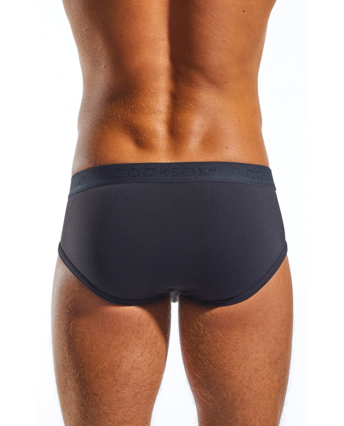 Cocksox - Contour Pouch Men's Sports Brief Underwear (Black) CherryAffairs