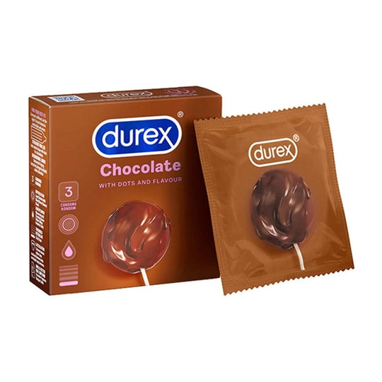 Durex - Kondom Bertekstur Titik Rasa Cokelat
