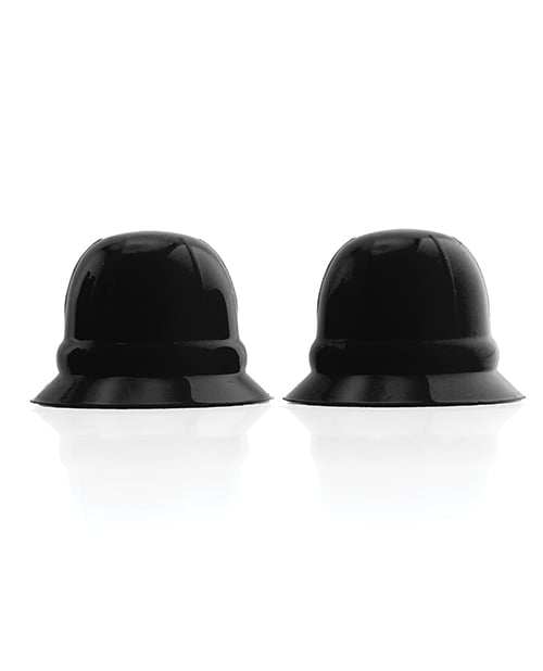 Hunky Junk - Nano Nips Silicone Nipple Suction Set (Black) OX1068 CherryAffairs