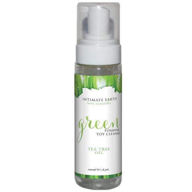 Intimate Earth - Green Foaming Tea Tree Oil Toy Cleaner - CherryAffairs.sg