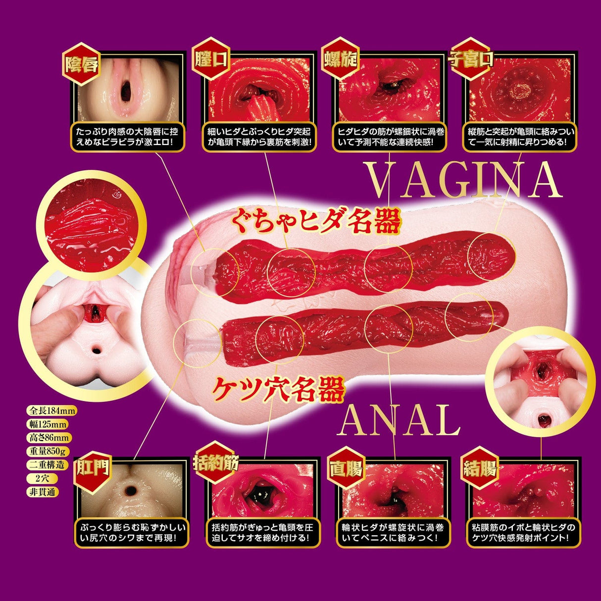 NPG - Masterpiece Proof File No 014 Koyoi Konan Japanese Meiki Onahole (Beige) NPG1290 CherryAffairs