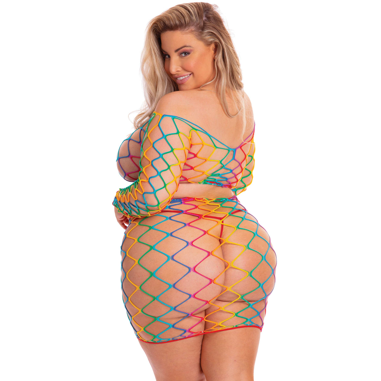 Pink Lipstick - Pot Of Gold 2Pc Skirt Costume Set CherryAffairs