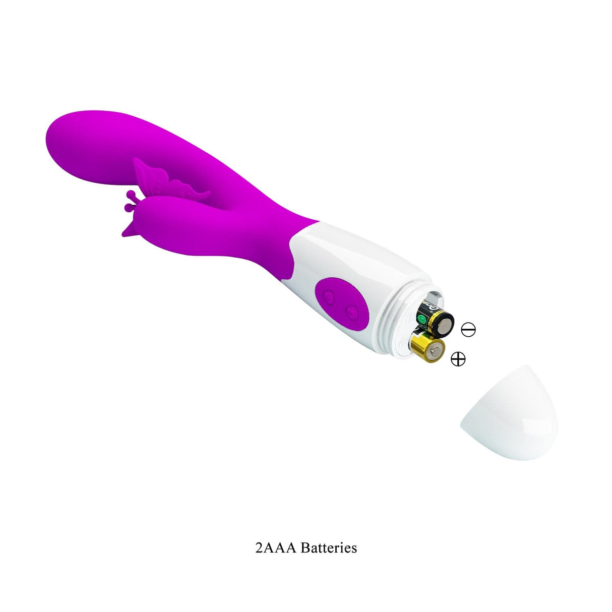 Pretty Love - Butterfly Kiss Rabbit Vibrator (Pink) PL1142 CherryAffairs