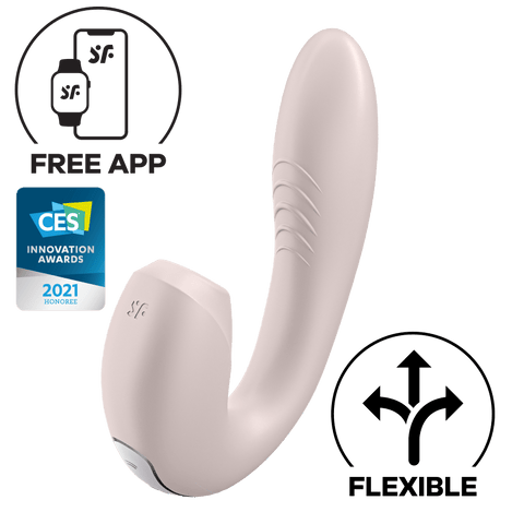 Satisfyer - Sunray Stimulator G Spot dan Klitoris dengan Kontrol Aplikasi