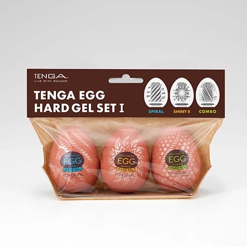Tenga - Set Masturbator Gel Keras Egg