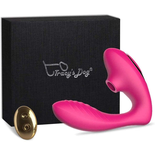 Tracy's Dog - Stimulator Udara Klitoris dengan Getar Hisap dan Remote OG 2