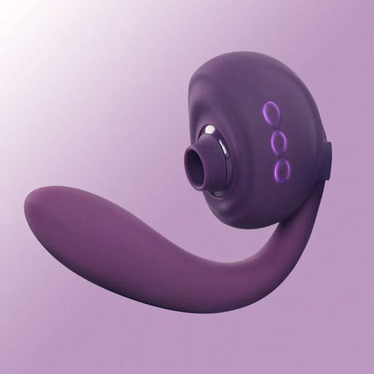 Anjing Tracy - Vibrator Hisap Klitoris Lepas OG 3 (Ungu)