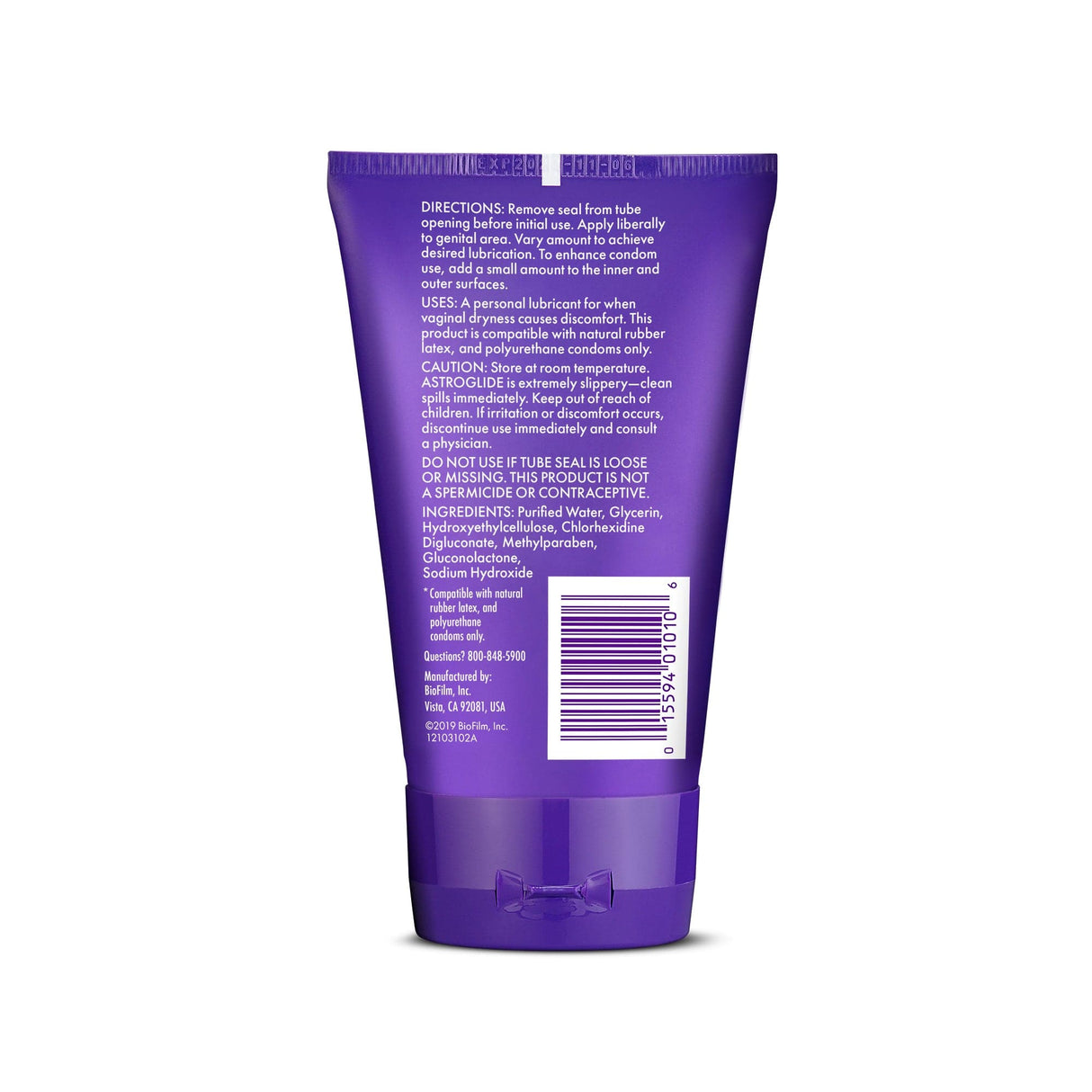 Astroglide - Water Based Gel Personal Lubricant Lube (Water Based)
