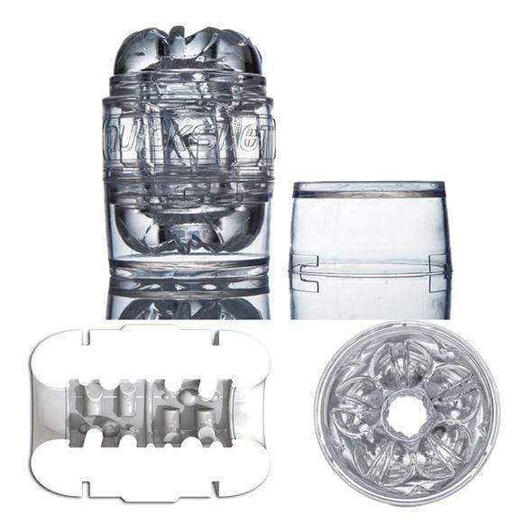 Fleshlight - Quickshot Vantage Clear Sleeve Masturbator - CherryAffairs.sg