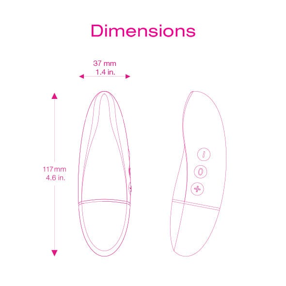 Intimina - Kiri Personal Massager Bullet Vibrator (Pink) ITM1010 CherryAffairs