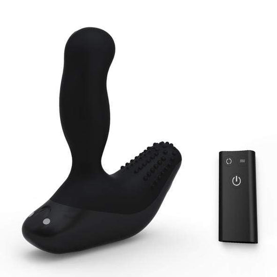 Nexus - Revo Stealth Pijat Prostat Putar Isi Ulang yang Ditingkatkan (Hitam)
