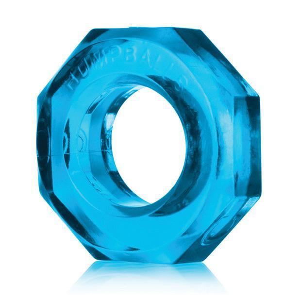 Oxballs - Humpballs Rubber Cock Ring Blue 840215114457 Rubber Cock Ring (Non Vibration)