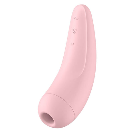 Satisfyer - Curvy 2+ Vibrator Stimulator Udara Klitoris yang Dikendalikan dengan Aplikasi