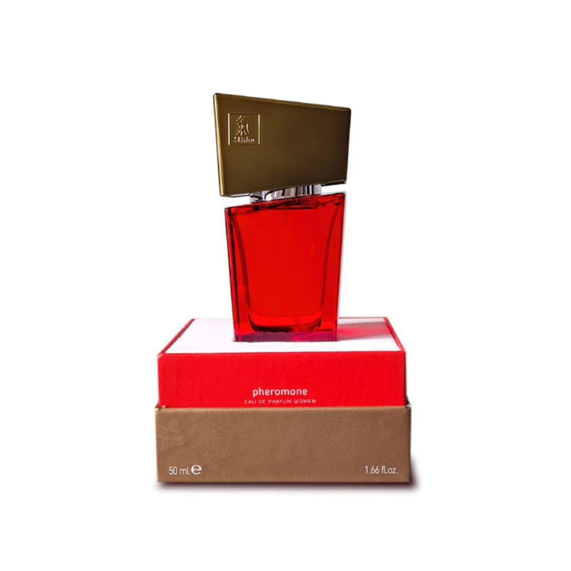 Shiatsu - Pheromone Eau de Parfum Perfume Spray Women 50ml (Red) Pheromones