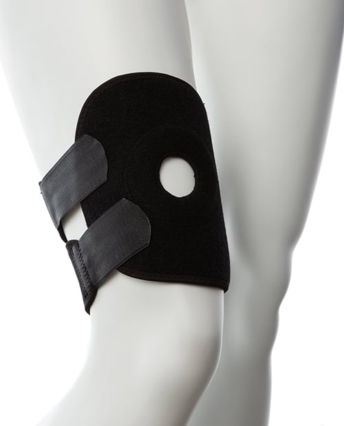 Gender Fluid - Harness Strap-On Padded Thigh Rider S-L (Hitam)