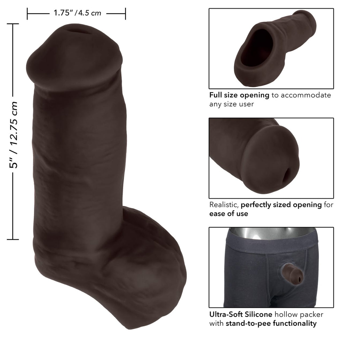 CalExotics - Packer Gear STP Packer Silikon Ultra-Lembut 5 Inci