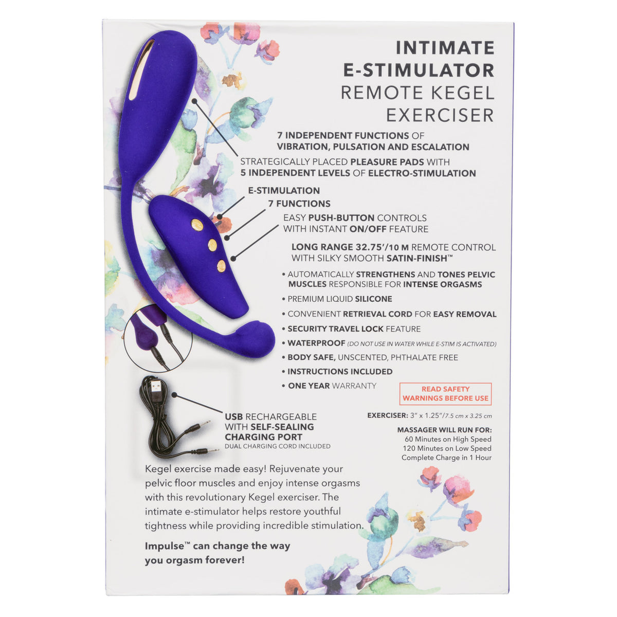 CalExotics - Impulse Remote Kegel eStim Pelvic Floor Exerciser