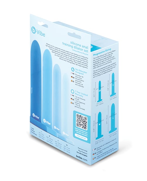 B-Vibe - Set Dilator Latihan Anal Silikon Isi 5
