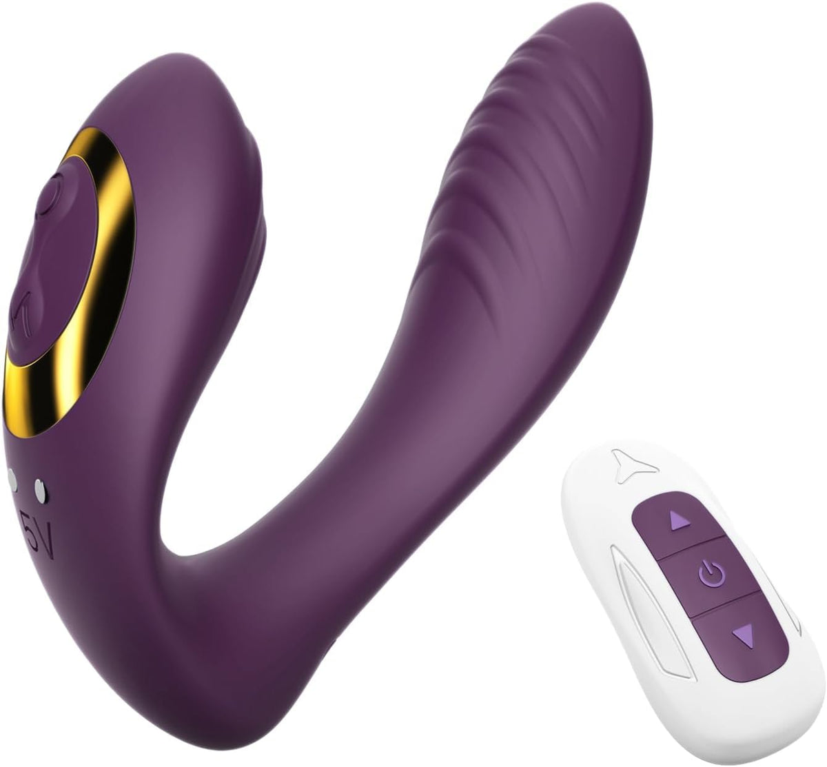 Tracy's Dog - OG Dual-Vibe Remote Control Wearable G-Spot & Clitoral Vibrator (Purple)