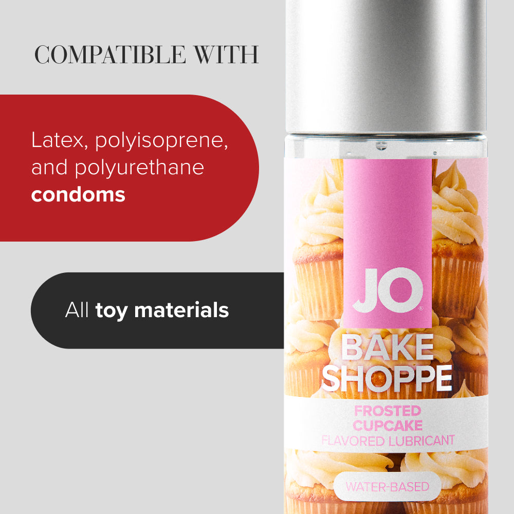 Pelumas Berbasis Air Berperisa System JO - Bake Shoppe