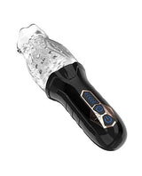 The Male Rose - Gawk Gawk 3000 Rotating Oral Masturbator (Black) - Black