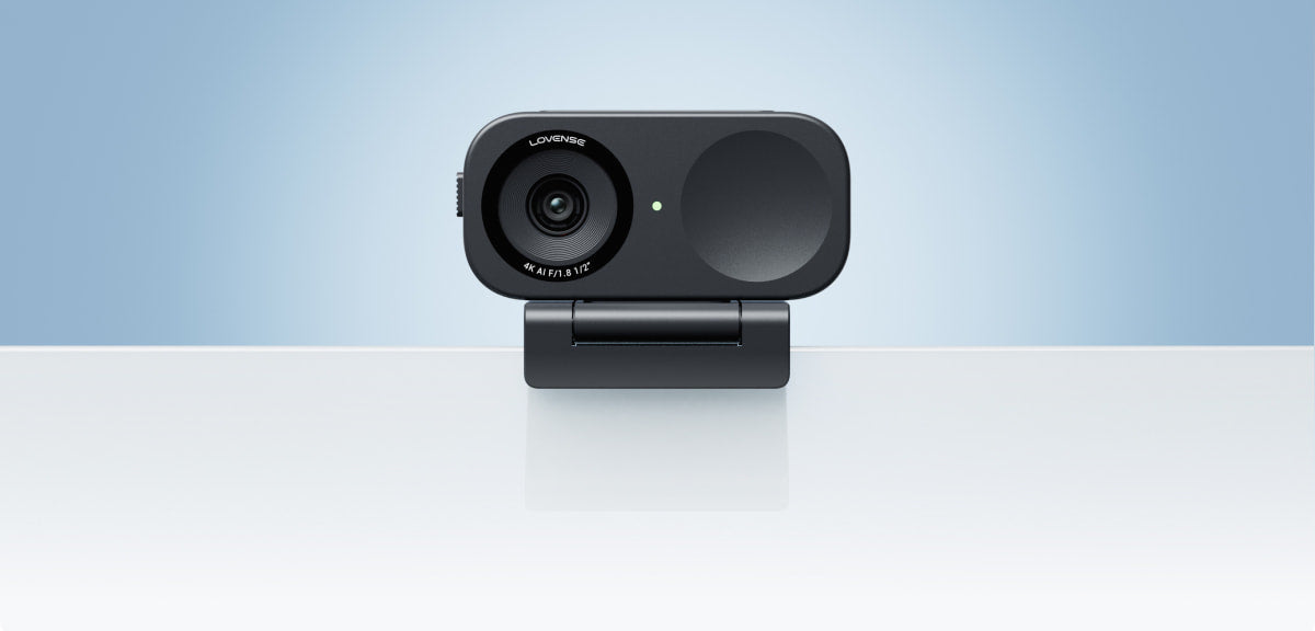 Lovense - Webcam Streaming AI 4K Webcam 2 (Hitam)