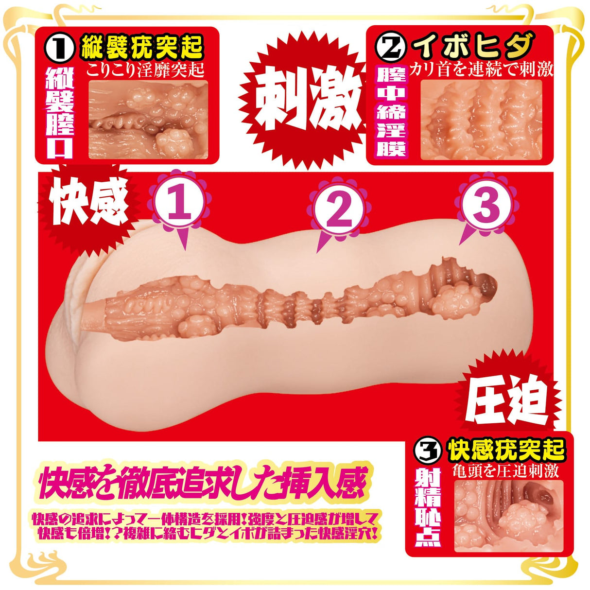 NPG - Masturbator Onahole Realistis Yua Secret Club (Beige)
