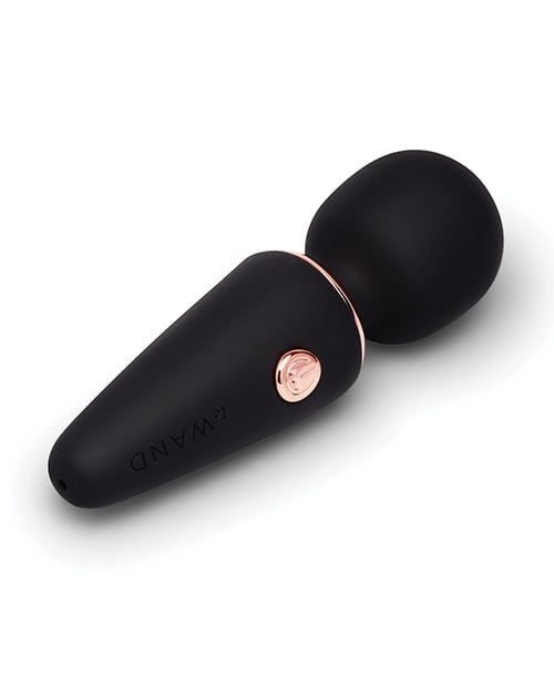 Le Wand - Mini Micro Rechargeable Wand Massager (Black) - Black