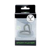 665 - Sport Fucker Cum Stopper Silicone Glans Ring and Flexible Probe (Grey) SF1008 CherryAffairs