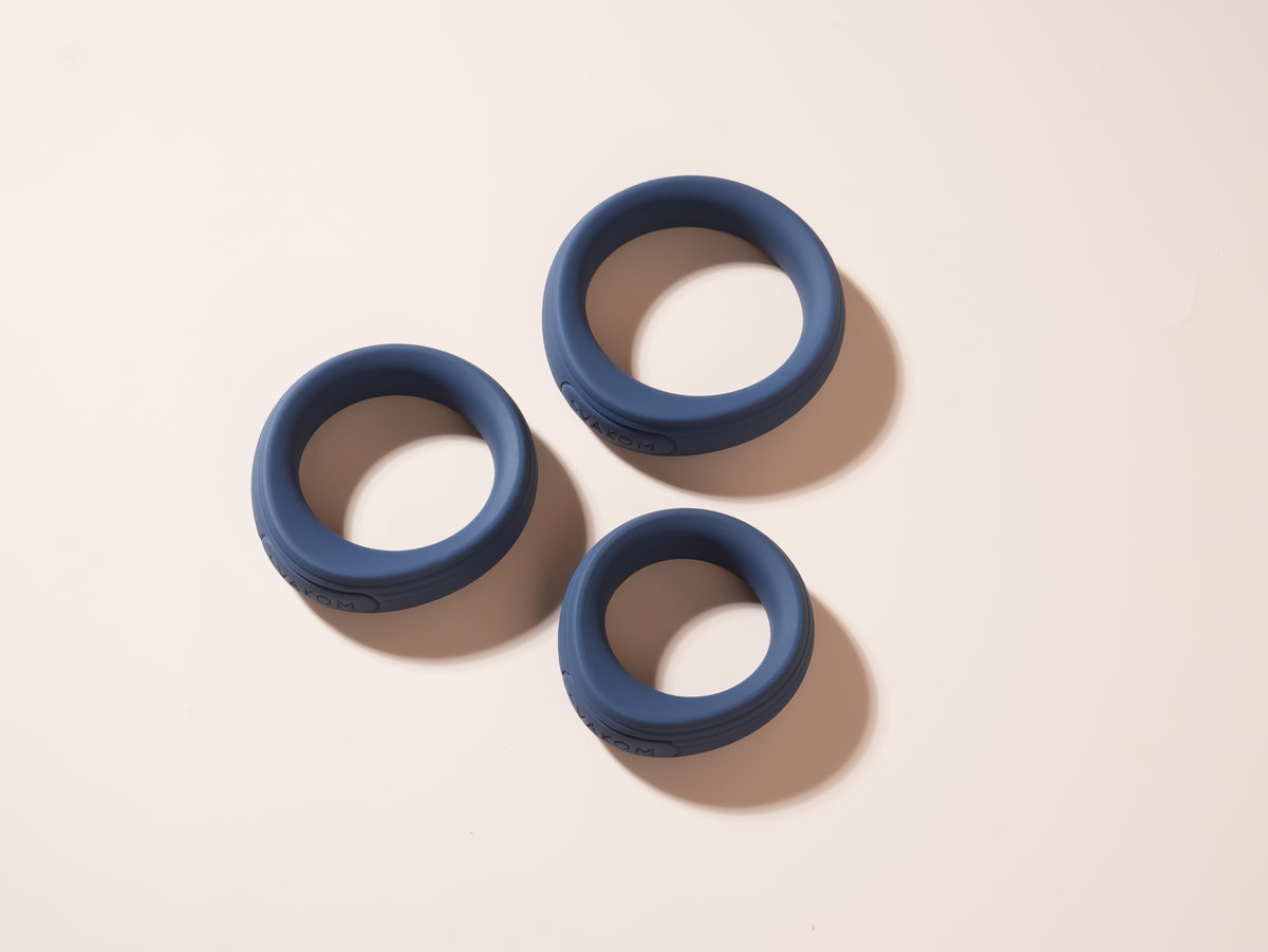 Svakom - Triooo Set Cincin Penis Silikon Isi 3
