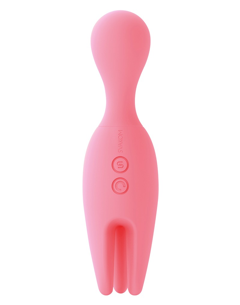 Svakom - Nymph Vibrator Pasangan dengan Jari Berputar