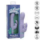 CalExotics - Love Bunny Thrusting Rabbit Vibrator (Purple) - Purple