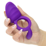 CalExotics - Closer Ring Passion Rechargeable Vibrating Cock Ring (Purple)