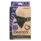 CalExotics - Onyxxx Peg & Play Silicone Pegging Kit (Black) - Black