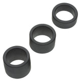 CalExotics - Alpha 3-Ring Stamina Cock Ring Set (Black) - Black