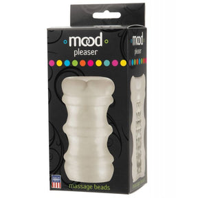 Doc Johnson - Mood ULTRASKYN Massage Beads Masturbator (Clear) - Clear